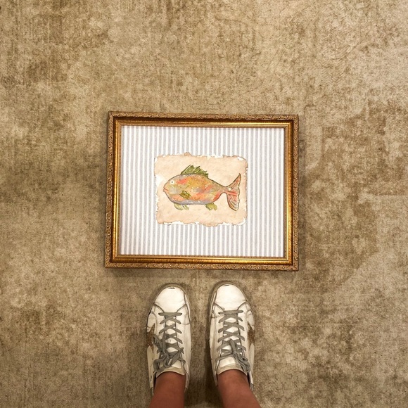 Original Fish Painting - Picture 4 of 5